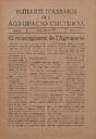 Butllet&iacute; d'Assaigs de l'Agrupaci&oacute; Cultural, n&uacute;m. 81, 3/1933 [Exemplar]
