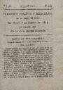 Periódico Político y Mercantil, #38, 7/2/1814, page 1 [Page]