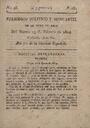 Periódico Político y Mercantil, #46, 15/2/1814 [Issue]