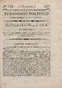 Periódico Político y Mercantil, #134, 14/5/1814 [Issue]