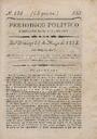 Periódico Político y Mercantil, #135, 15/5/1814 [Issue]