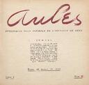 Aules, 15/1/1935 [Issue]