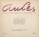 Aules, 30/1/1935 [Issue]