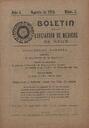 Boletín de la Asociación de Médicos de Reus, 1/8/1914 [Issue]