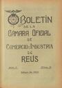 Boletín de la Cámara Oficial de Comercio e Industria de Reus, #5, 1/5/1915 [Issue]
