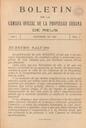 Boletín de la Cámara Oficial de la Propiedad Urbana de la Comarca de Reus, #1, 1/12/1920, page 3 [Page]