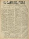 El Clamor del pueblo, n&uacute;m. 13, 16/9/1874 [Exemplar]