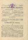 La antorcha del trabajo, n&uacute;m. 4, 1/6/1869 [Exemplar]