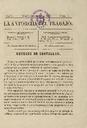 La antorcha del trabajo, n&uacute;m. 7, 1/9/1869 [Exemplar]