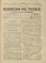 La Redenci&oacute;n del Pueblo, n&uacute;m. 5, 19/11/1868 [Exemplar]