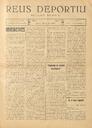 Reus deportiu, n&uacute;m. 7, 1/5/1930 [Exemplar]