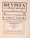 Revista de l&rsquo;Orfe&oacute; Reusenc, n&uacute;m. 6, 1/11/1923 [Exemplar]