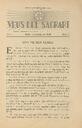 Veus del Sagrari, n.&ordm; 7, 1/9/1926 [Ejemplar]