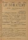 Lo Somatent, #5, 20/8/1886 [Issue]