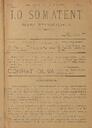 Lo Somatent, #6, 21/8/1886 [Issue]
