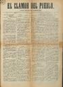 El Clamor del pueblo, n&uacute;m. 11, 13/9/1874 [Exemplar]