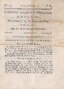 Centinela de la Patria en Reus, #23, 23/1/1814 [Issue]