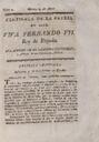 Centinela de la Patria en Reus, #2, 5/4/1814 [Issue]