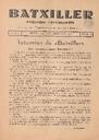 Batxiller, n.&ordm; 4, 2/11/1933 [Ejemplar]