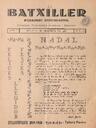 Batxiller, n.&ordm; 11, 21/12/1933 [Ejemplar]