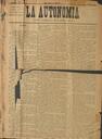 La Autonomía : periódico republicano democrático federal, núm. 4, 10/5/1890 [Exemplar]