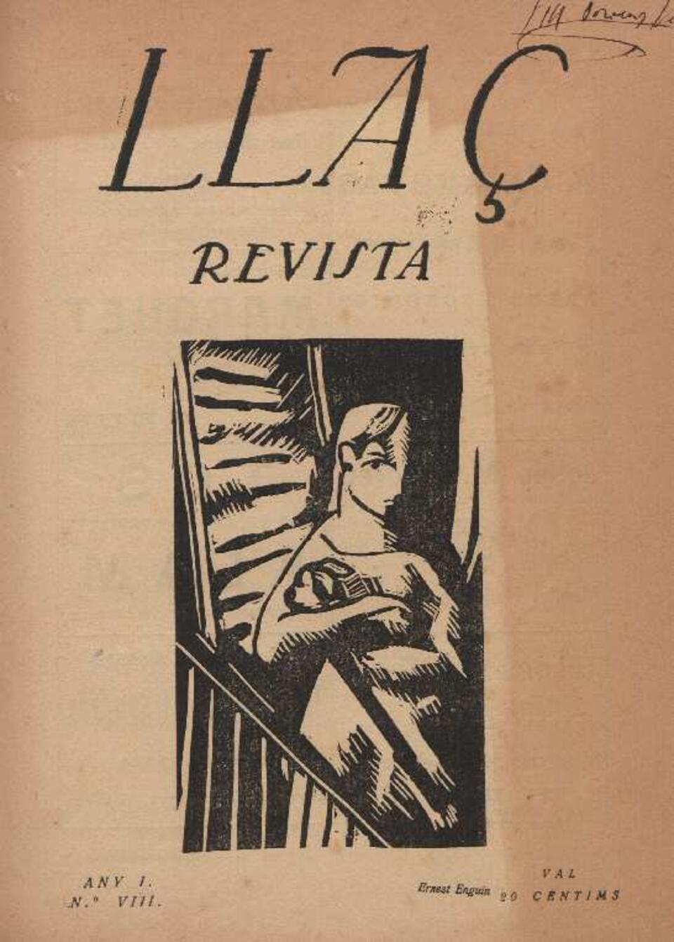 Lla&ccedil;, n&uacute;m. 8, 30/12/1919 [Exemplar]