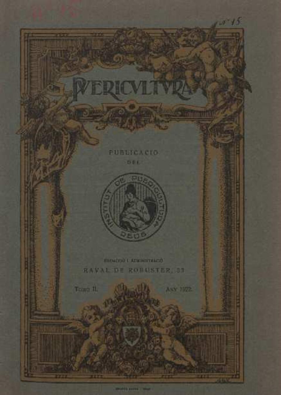 Puericultura, n&uacute;m. 15, 3/1922 [Exemplar]
