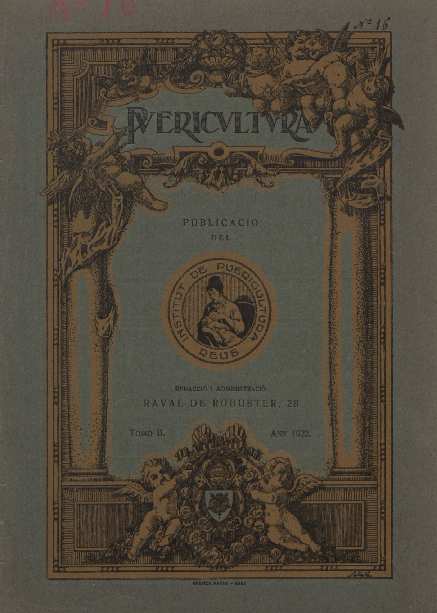 Puericultura, n&uacute;m. 16, 4/1922 [Exemplar]