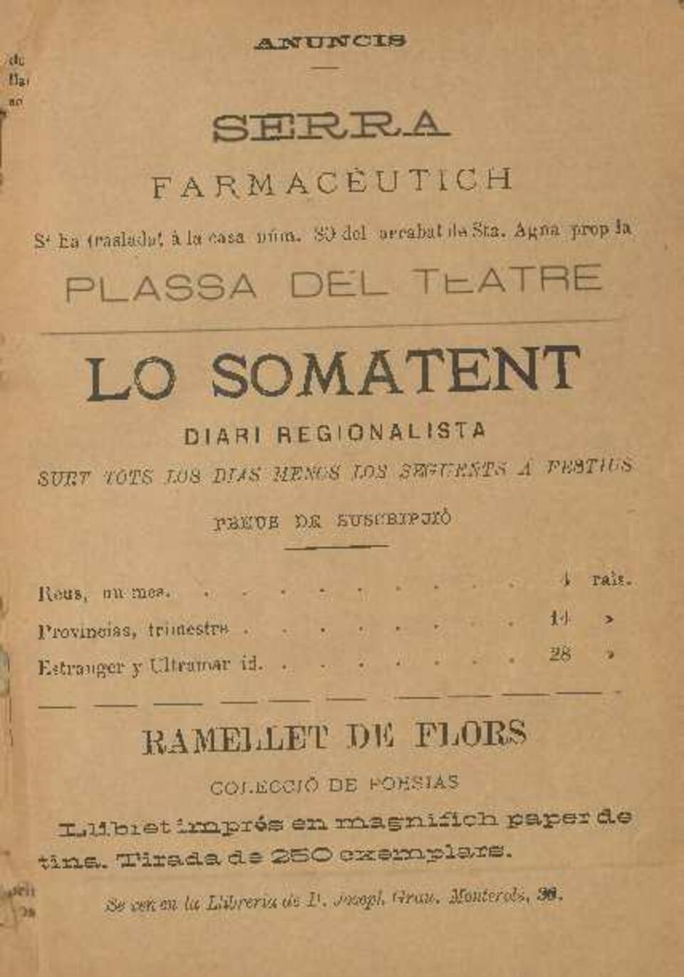 Lo Somatent, n&uacute;m. 3, 18/8/1886 [Exemplar]